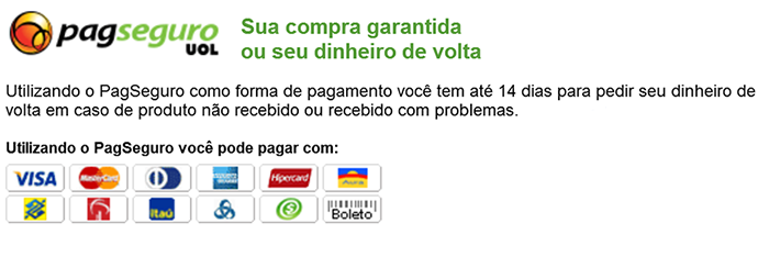 seu dinheiro de volta